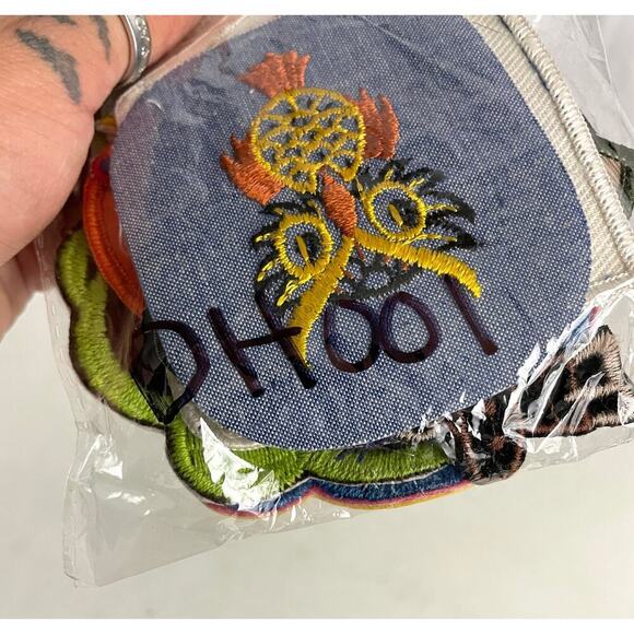 20 PC Assorted Sewing Applique Patches Iron on Sew On NEW Mixed Vintage - Picture 8 of 8